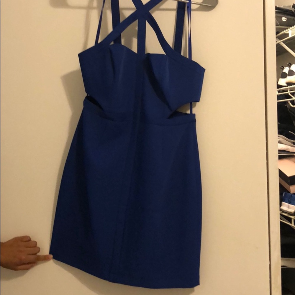 Bcbgmaxaria blue dress